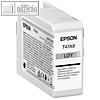 Epson Tintenpatrone T47A9, hellgrau, 50 ml, C13T47A900