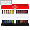 Acrylfarbe AMSTERDAM Introset III, lichtechte Pigmente, sortiert, 24x 20 ml