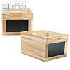 Securit Holzbox mit 2 Kreidetafelfl?chen, (B)210 x (T)350 x (H)283 mm, CR-CB