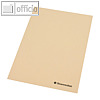 officio Aktendeckel DIN A4, Recycling-Karton 250 g/m?, chamois, 100er Pack, 1285