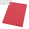 officio Aktendeckel DIN A4, Recycling-Karton 250 g/m?, rot, 100er Pack, 80004138