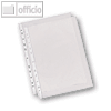 Prospekth?llen, DIN A4, genarbt, oben offen, Lochung, 50 my, 100 St?ck, 56171