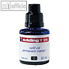 Edding Nachfülltusche T 25, permanent, blau, 30 ml, T 25-003