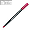Edding calligraphy-pen 1255, Strichst?rke 2 mm, rot, 4-125520002