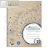 Collegeblock Recycling, DIN A4+, liniert, 100% Altpapier - 70 g/qm, 80 Blatt