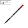 Edding Fasermaler 1300, Strichbreite 3 mm, wasserl?sliche Tinte, rot, 4-1300002