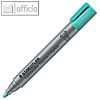 STAEDTLER Lumocolor Flipchartmarker 356, Rundspitze: 2 mm, t?rkis, 356-54