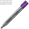 Lumocolor Flipchartmarker 356 B, Keilspitze 2-5 mm, nachf?llbar, violett