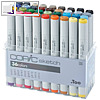 Copic Layoutmarker mit 2 Spitzen, nachf?llbar, sortiert, 36er Set, 21075158