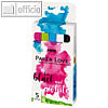 Marker-Set "PaperLove", auch zum Aquarellieren geeigent, 3 Farben, 5-teilig