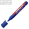 Edding Pigmentmarker 30, Rundspitze 1.5 - 3 mm, lichtecht, blau, 4-30003