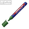 Edding Pigmentmarker 33, Keilspitze 1-5 mm, lichtecht, gr?n, 0433004