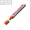 Edding Permanentmarker 3300, 1-5 mm Keilspitze, orange, 4-3300006