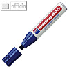 Edding Permanentmarker 800, Keilspitze 4 - 12 mm, blau, 04, 4-800003