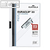 Durable Klemmhefter DURACLIP® 30, DIN A4, bis 30 Blatt, weiß, 2200-02