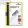 Durable Klemmhefter DURACLIP® 30, DIN A4, bis 30 Blatt, grün, 220005