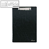 Durable Blockklemme DIN A4, starke Federklemme, schwarz, 2350-01