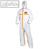 uvex Einweg-Schutzanzug 4B, Gr??e: XXXL, PP/PE, wei?/orange, 9837514