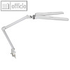 LED-Arbeitsplatzleuchte MAULcraft duo, 22W, dimmbar, zwei Leuchtenk?pfen, wei?