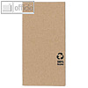 Servietten, 3-lagig, 1/8-Falz, 33 x 33 cm, Recyclingapier, natur, 600 St?ck