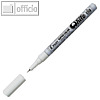 Permanent-Marker SUPER COLOR, extra feine Spitze, Strichst?rke: 0.5 mm, wei?