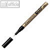 Permanent-Marker SUPER COLOR, extra feine Spitze, Strichst?rke: 0.5 mm, gold