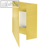 FolderSys Eckspanner-Sammelbox A4, 450 g/qm, Karton, gelb, 10 Stück,10014-60-010