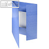 Foldersys Eckspanner Sammelbox A4 blau