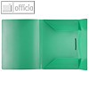 Foldersys Eckspanner Sammelbox A4 grün