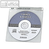 Durable CD/DVD-Top Cover, Schutzvlies, PP, transparent, 10 Stück, 5200-19