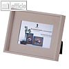 Bilderrahmen S.O.H.O. 10 x 15 cm, Passepartout, nachhaltig, taupe, 4er Set