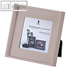 Bilderrahmen S.O.H.O. 13 x 13 cm, Passepartout, nachhaltig, taupe, 4er Set