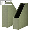 S.O.H.O. SPECIAL LINE Stehsammler A4, 80 mm, Sisal salbeigr?n, 3er Pack