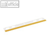 Filefix Abheftstreifen f?r DIN A5, selbstklebend, transp., 25 St., 8062-19