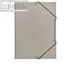 FolderSys Eckspanner-Mappe DIN A4, neutral, PP, transparent, 10 Stück, 10903-04