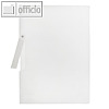 FolderSys Klemmmappe DIN A4, 310 x 220 mm, PP, transparent, 10 Stück, 13901-04