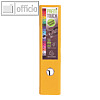 Ordner Prem Touch, DIN A4 Maxi, R?cken 80 mm, PP, gelb, 10 St?ck, 53349E