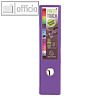 Ordner Prem Touch, DIN A4 Maxi, R?cken 80 mm, PP, lila, 10 St?ck, 53357E