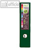 Ordner Prem Touch, DIN A4 Maxi, R?cken 80 mm, PP, dunkelgr?n, 10 St?ck, 53353E