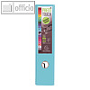 Ordner Prem Touch, DIN A4 Maxi, R?cken 80 mm, PP, hellblau, 10 St?ck, 53302E