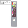Ordner Prem Touch, DIN A4 Maxi, R?cken 80 mm, PP, dunkelgrau, 10 St?ck, 53354E