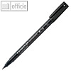 Lumocolor Fotomarker permanent, Finelinerspitze: 0.4 mm, PP, schwarz, 313-9 BK-1