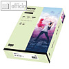 Papier color DIN A4 - 80 g/qm, EU-Ecolabel, Pastell hellgrün, 500 Blatt