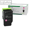 Lexmark Rückgabe-Tonerkassette, ca. 5.000 Seiten, magenta, 78C2XM0