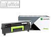 Lexmark Toner, ca. 15.000 Seiten, schwarz, 56F2H0E