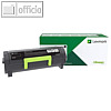 Lexmark R?ckgabe-Tonerkassette, ca. 15.000 Seiten, schwarz, 55B2H00