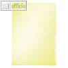 LEITZ Sichth?lle PREMIUM, DIN A4, 150my, PVC, gelb glasklar, 10 St?ck,4100-00-15