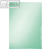 LEITZ Sichth?lle PREMIUM, DIN A4, 150my, PVC, gr?n glasklar, 10 St?ck,4100-00-55