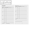 RNK Wochenbericht, DIN A4, perforiert, gelocht, Block mit 100 Blatt, 165