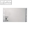 Register Papier f?r DIN A5 quer, 240 x 140 mm, A-Z, 20 Blatt, grau, 1206-00-85